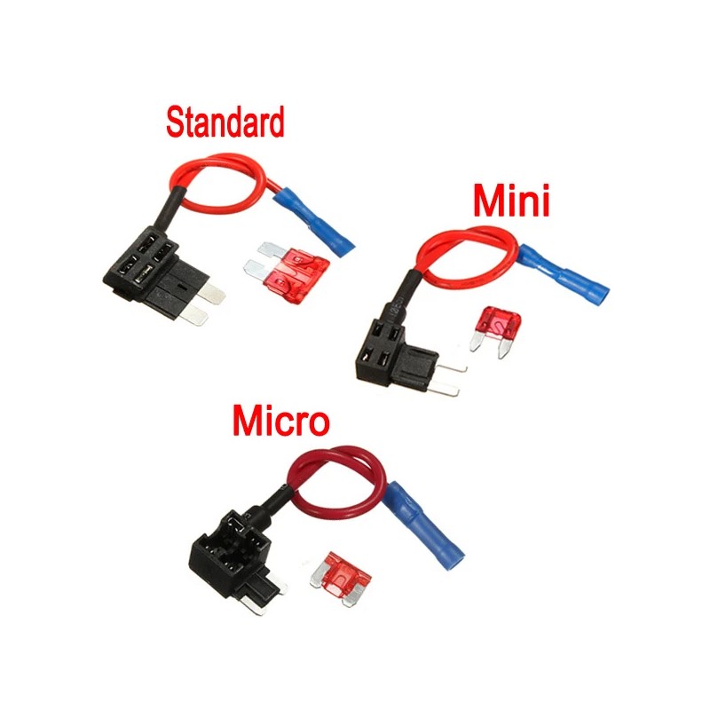 SparkHID Add a Circuit LOW-PROFILE Micro Fuse Tap WIRE ATM