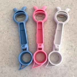 Versatile Multi-Function Bottle and Jar Lid Opener Can 5ea