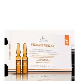 Lendan Vitamin Forza C Intensive Repair Treatment with 12 blisters 0.07 fl.oz /