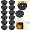 Kittmip 12 Pack Solar Lights Replacement Tops Lantern Waterproof String