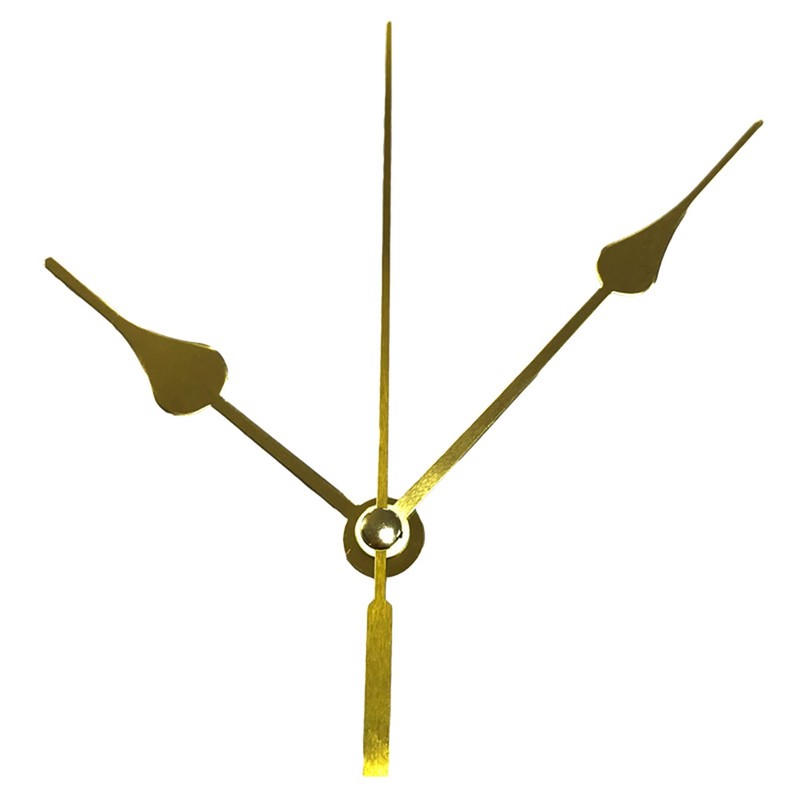 Roundsky 10Pcs DIY Silent Movement Spindle Hands Wall Quartz Clock