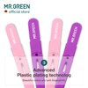 MR.GREEN Eyebrow Tweezers Bevel Tip Tweezers for Facial Hair, Classic
