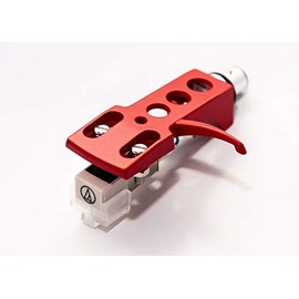 Red Headshell, AT-3600L Cartridge and Stylus, Needle for Pioneer PLX-1000, PL-518, PL-530, PL-A35, PLX-500, PL-560, PL-200, PL-516, PL-255, PL-200X, XL-A700, PL-A45D
