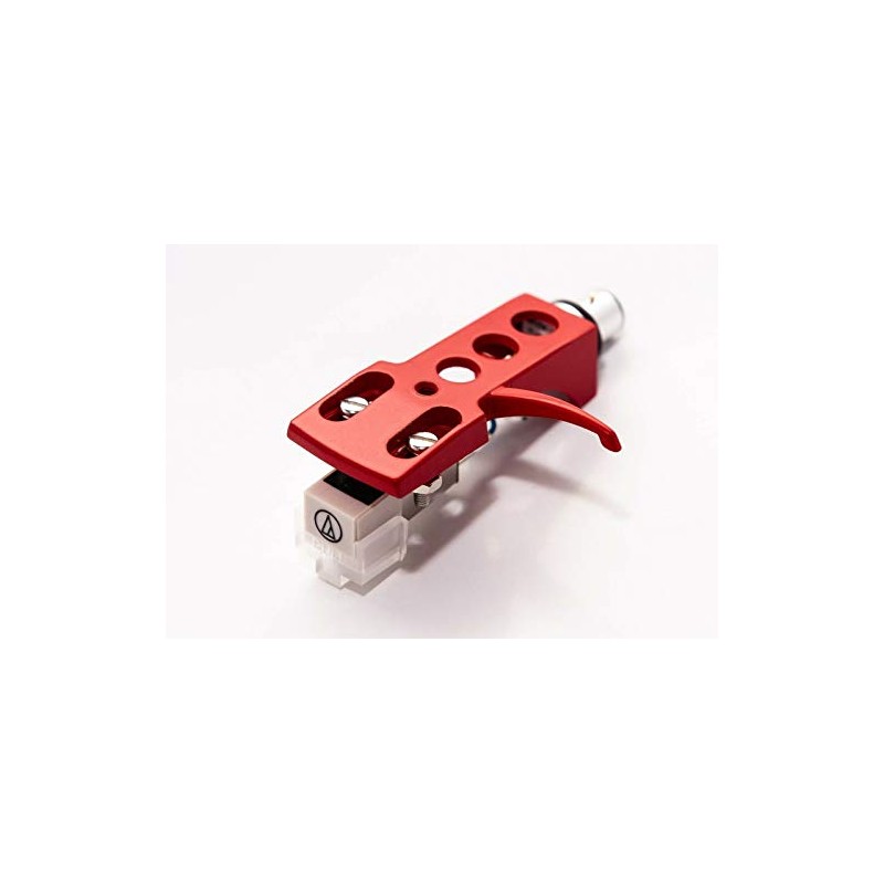 Red Headshell, AT-3600L Cartridge and Stylus, Needle for Pioneer PLX-1000,