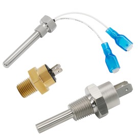 Denkuhin 42001-0053S Heater Thermistor 42002-0024S Stack Flue Sensor 42001-0063S High Limit Switch for Pentair MasterTemp Spa Hearters and Electrical Systems