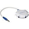 Insignia - 6" 5-Way Stereo Splitter - White