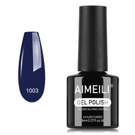AIMEILI Gel Nail Polish, Hema Free, Cruelty Free, Vegan, Soak Off U V LED Nail Art for Women Girls Manicure Salon DIY Home - 1003 8ml