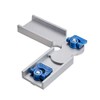 Rockler T Track Stop - Aluminum T Track Corner Stop