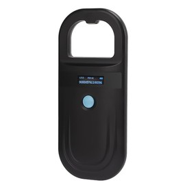 POFET Microchip Reader Scanner RFID Animal Chip ID Pet ID Tag Microchip Scanner with OLED Display for Dog Cat Animal