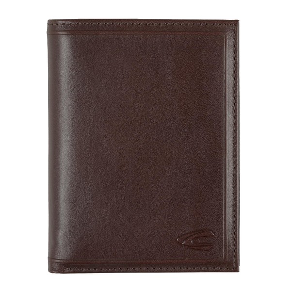 camel active Mens Wood Travel Accessory Wallet Brown, brown, M