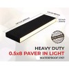LUMENGY LED Paver Light ~ 0.5" x 8” Stainless Steel