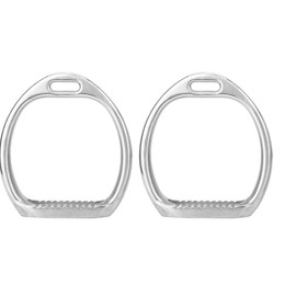 Zerodis Kids Lightweight Stirrups,Safety Stirrups Horse Riding Saddle Aluminum Treads for Equestrian Sports