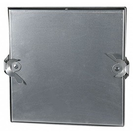 Dayton Access Door,8 In.,Square,Double Cam Lock 5EFT1-1 Each