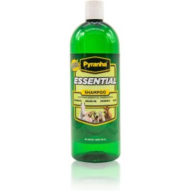 Pyranha Essential Shampoo With Geraniol Argain Oil Vitamin E Coconut And Aloe Ve