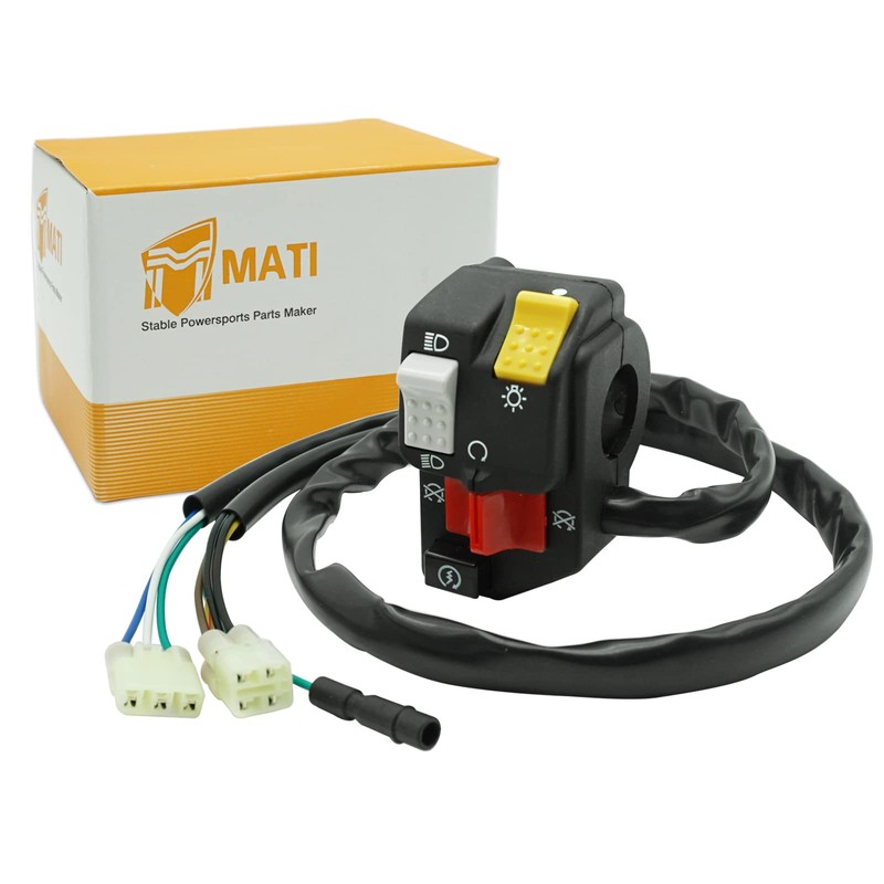 M MATI Handlebar Control Switch Start Kill Stop Headlight Button
