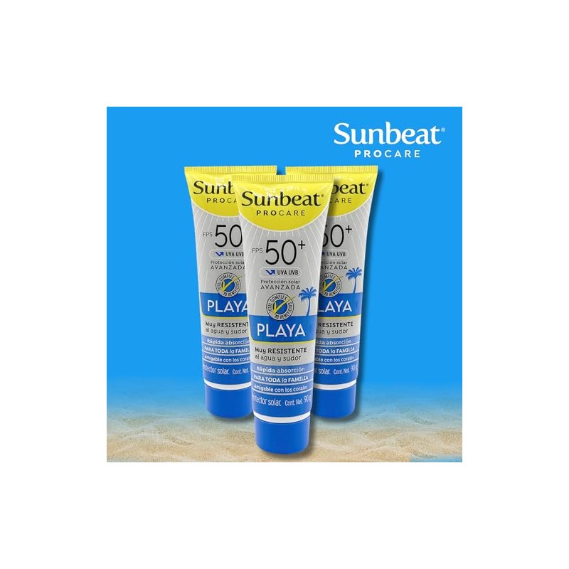 SUNBEAT Sunbeat Procare Playa Bloqueador Solar Fps 50 Resistente Al