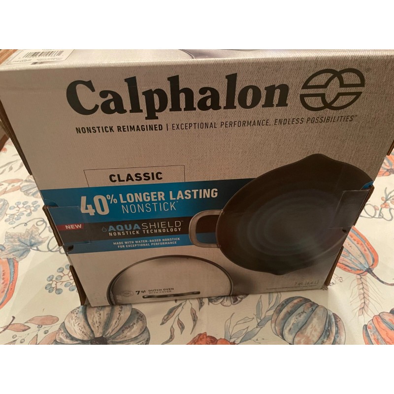 Calphalon Classic Nonstick Reimagined w/ AquaShield 7qt Dutch Oven with