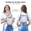 GAGAKU Baby Carrier Newborn to Toddler, Ergonomic Baby Carrier with
