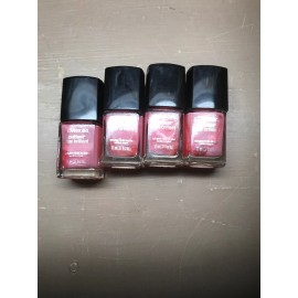 COVERGIRL Lot Of 4 Covergirl Outlast Stay Brilliant Nail Gloss Peek A Boo Pink 155 0.37oz