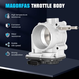 Throttle Body Compatible with Toyota for Camry L4 2.5L 2010-17(Gasoline only), for Highlander 2.7L 2009-18, for RAV4 09-18(Gasoline only), for Sienna 2011-12, for Venza 09-15, fits for Scion tc 11-16