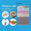 White Magic Dish Drying Mat, Charcoal - Absorbent & Hygienic,