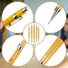 Gueevin 24 Pcs Mechanical Pencil Metal Penpoint Mechanical Pencil Retractable