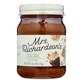 Mrs Richardson's - Topping Sea Salt Caramel - Case of 6-16 Oz