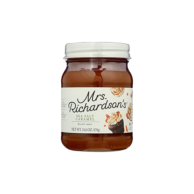 Mrs Richardson's - Topping Sea Salt Caramel - Case of