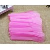 WOIWO 10PCS Facial Cream Makeup Mask Spatula Plastic Spoon,For Mixing