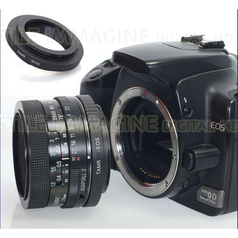 Tamron Adaptall 2 Lens Adapter Ring to Camera with Connector