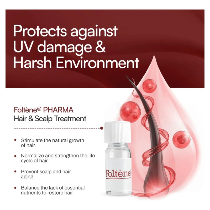 Serum Para El Crecimiento Del Cabello Foltene Tratamiento Pa