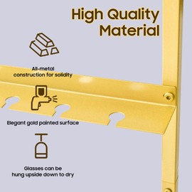 Julymoda Champagne Wall Holder for Party, Champagne Tower Stand with Storage Shelf and Swivel Casters, 4-Tier Metal Champagne Flutes Display Stand Hold 40 Glasses, Suitable for Wedding, Christmas