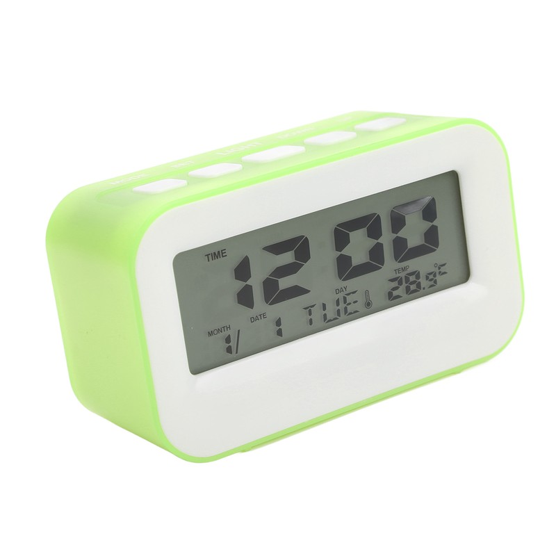 LCD Kids Alarm Clock Backlight Musical Alarms Countdown Timer Function