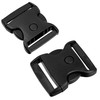 Your Day Mate Black Hard Plastic Buckle with Safety Buckle