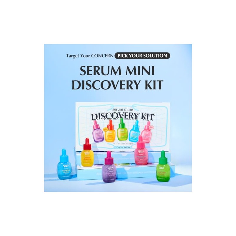 Eqqualberry Serum Minis Discovery Kit 10ml X 5pz ByRobertCross