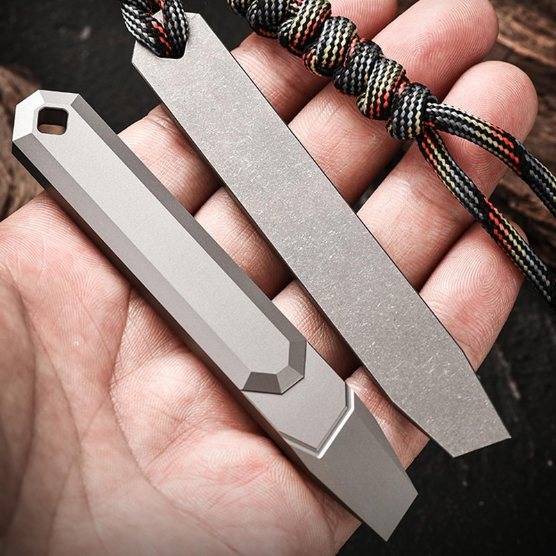 Hamans Titanium EDC Pry Bar Multi Tool 3.94" Box/Can Opener