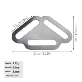 2pcs Car Seat Belt Restraints Connector Cat Pet Dog Auto Attachment Buckle Seatbelt Harness Seatbelt lock Metal Durable Strong Premium (White3)