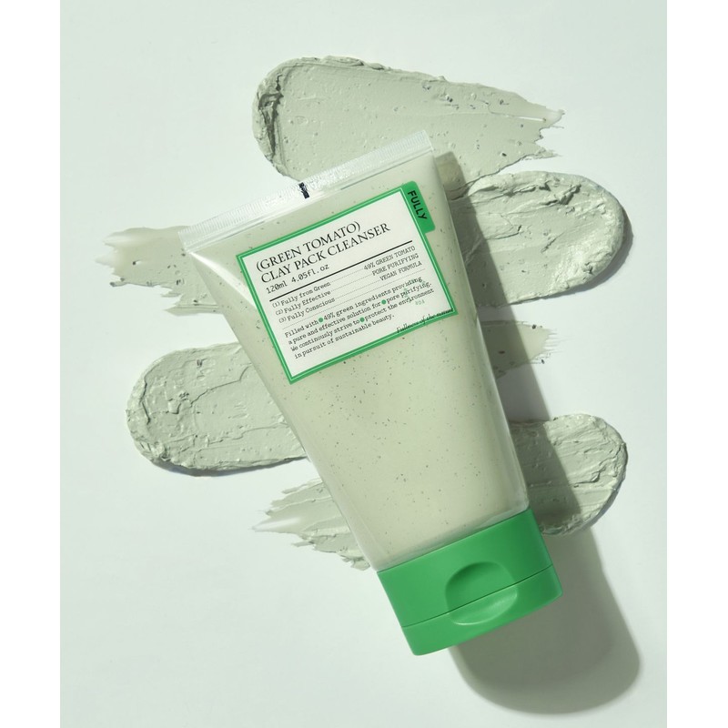 Pully Fully Green Tomato Clay Pack Cleanser 120ml