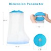 SUPERNIGHT Waterproof Leg Cast Cover - Adult Half Leg Watertight