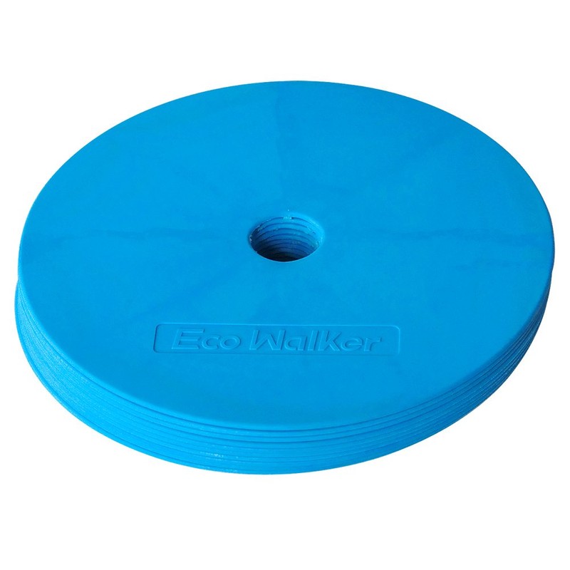 Eco Walker Flat Cones Spot Markers for Soccer Basketball Sports