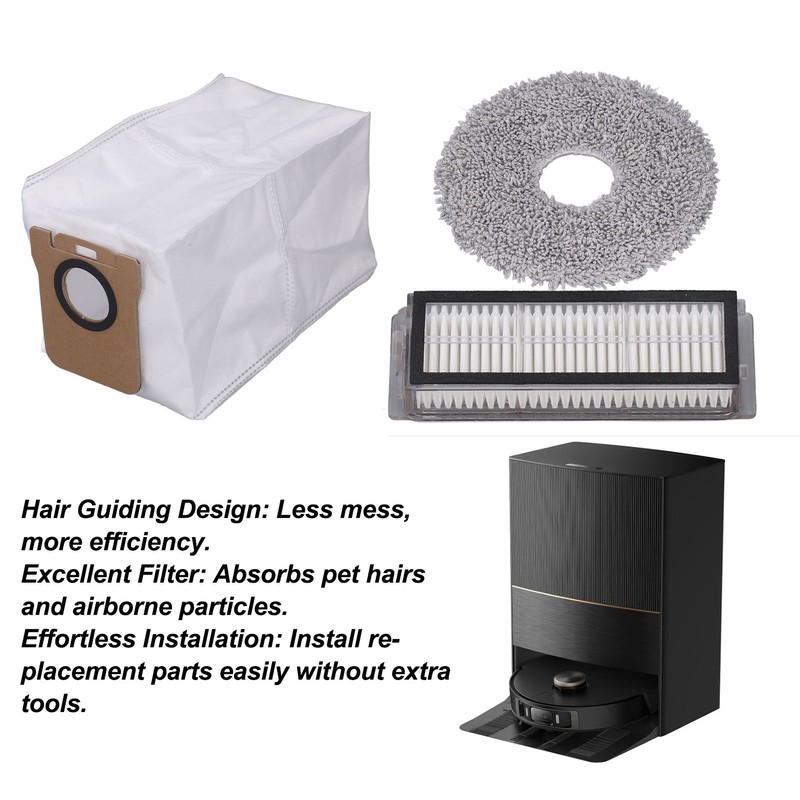 Robot Vacuum Replacement Parts Side Brush Filter Mop Pad Dust