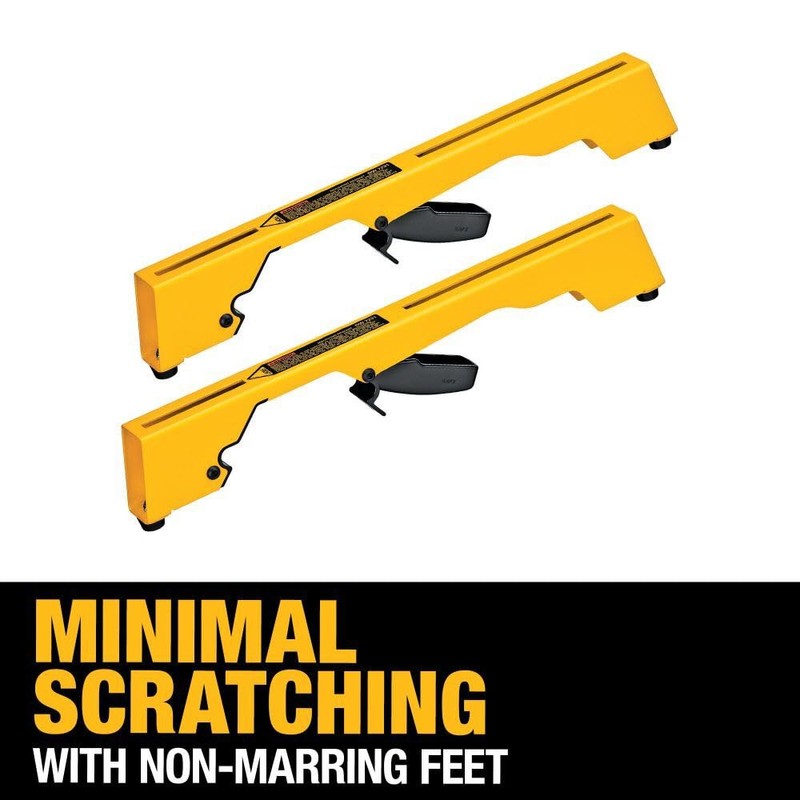 DEWALT Miter Saw Mounting Brackets, Compatible with DW723, DWX723, DWX724,