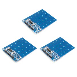Hailege 3pcs TTP229 16 Channel 4x4 Matrix Array 16 Keys Digital Capacitive Touch Switch Module