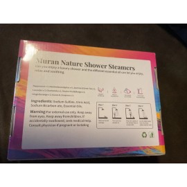 Muran Shower Steamers 21 Pack Set Shower Bombs - 8 varieties! BRAND NEW!