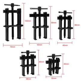 Bearing Gear Two Jaw Twin Legs Bearing Gear Removal Hand Tool Gear Puller Removal for Motorcycle Car Auto(4inch（40 80）), Auto Repair Tool,car maintenance tools