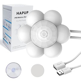 HAPUP Sensor de fuente de gato, sensor de movimiento, fuente de agua para gato, parada de arranque automático