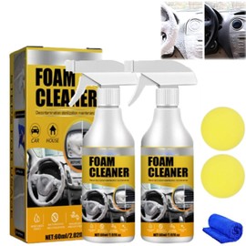 iekufes Multi-Purpose Foam Cleaner, All Around Master Foam Cleaner, Car Interior Foam Cleaner, Car seat Foam Cleaner Spray (2pcs)