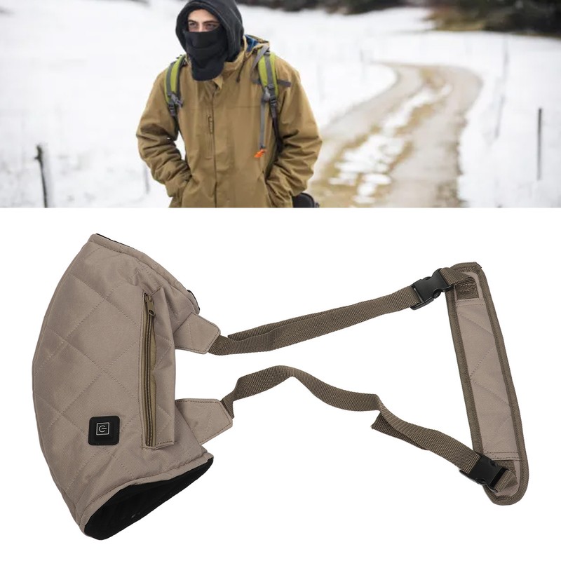 Heated Hand Muff 3 Level Modes Soft Fluffy Waterproof Electric
