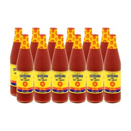 Louisiana Brand Hot Sauce, The Original Perfect Hot Sauce (6 Ounce (Pack of 12))