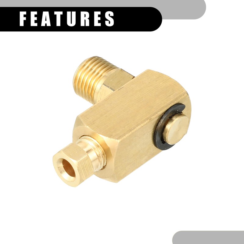 Partuto 1 Piece M10 x 1 Universal 90 Degree Angle